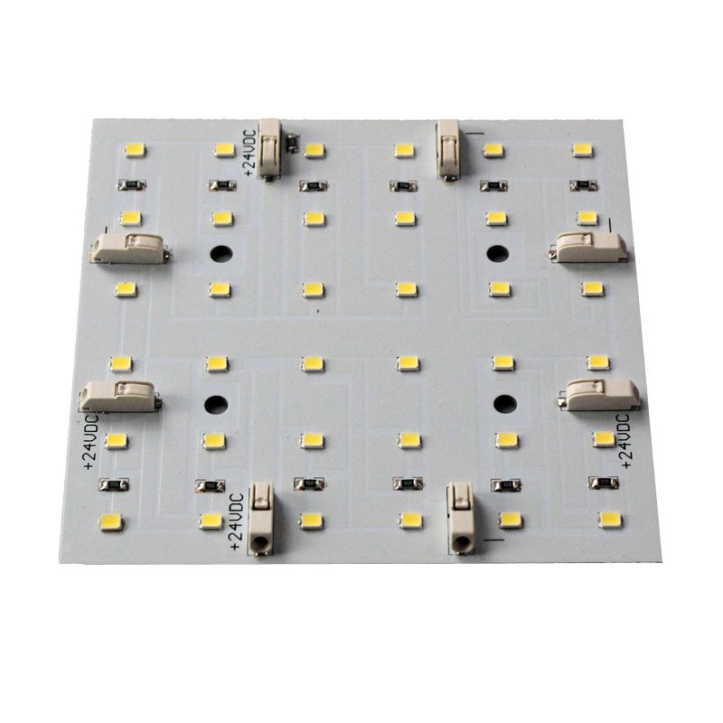 Modil ekleraj dèyè LED blan